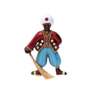 Pırlantalı Sultan Broş