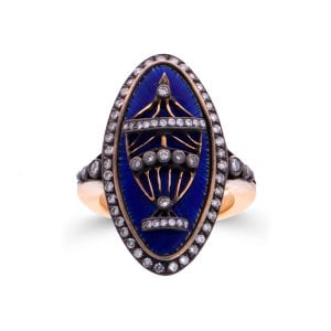 Elmas Art Deco Yüzük