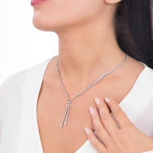 1,99 Karat Pırlanta Su Yolu Gerdanlık