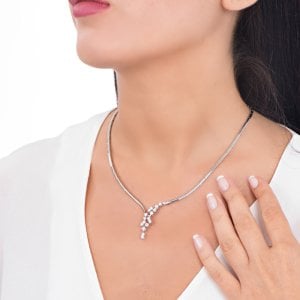 1,30 Karat Pırlanta Fantezi Gerdanlık