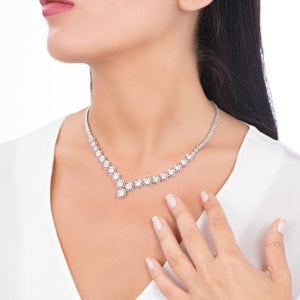3,40 Karat Pırlanta Fantezi Gerdanlık