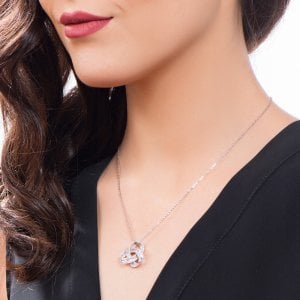1,35 Karat Pırlanta Bagetli Kolye