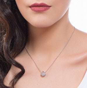 1,40 Karat Pırlanta Tektaş Kolye