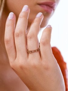 0,07 Karat Pırlanta Yüzük