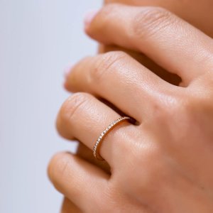 0,30 Karat Pırlanta Tamtur Yüzük